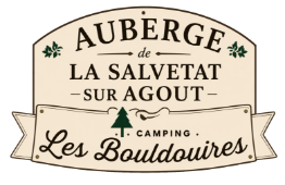 Logo Auberge de La Salvetat-sur-Agoût : hébergement, camping et restaurant familial dans l’Hérault